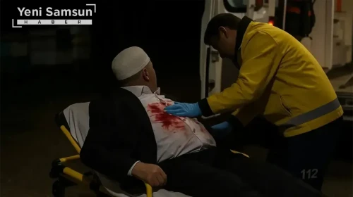 Köy imamını ayı zannetti!